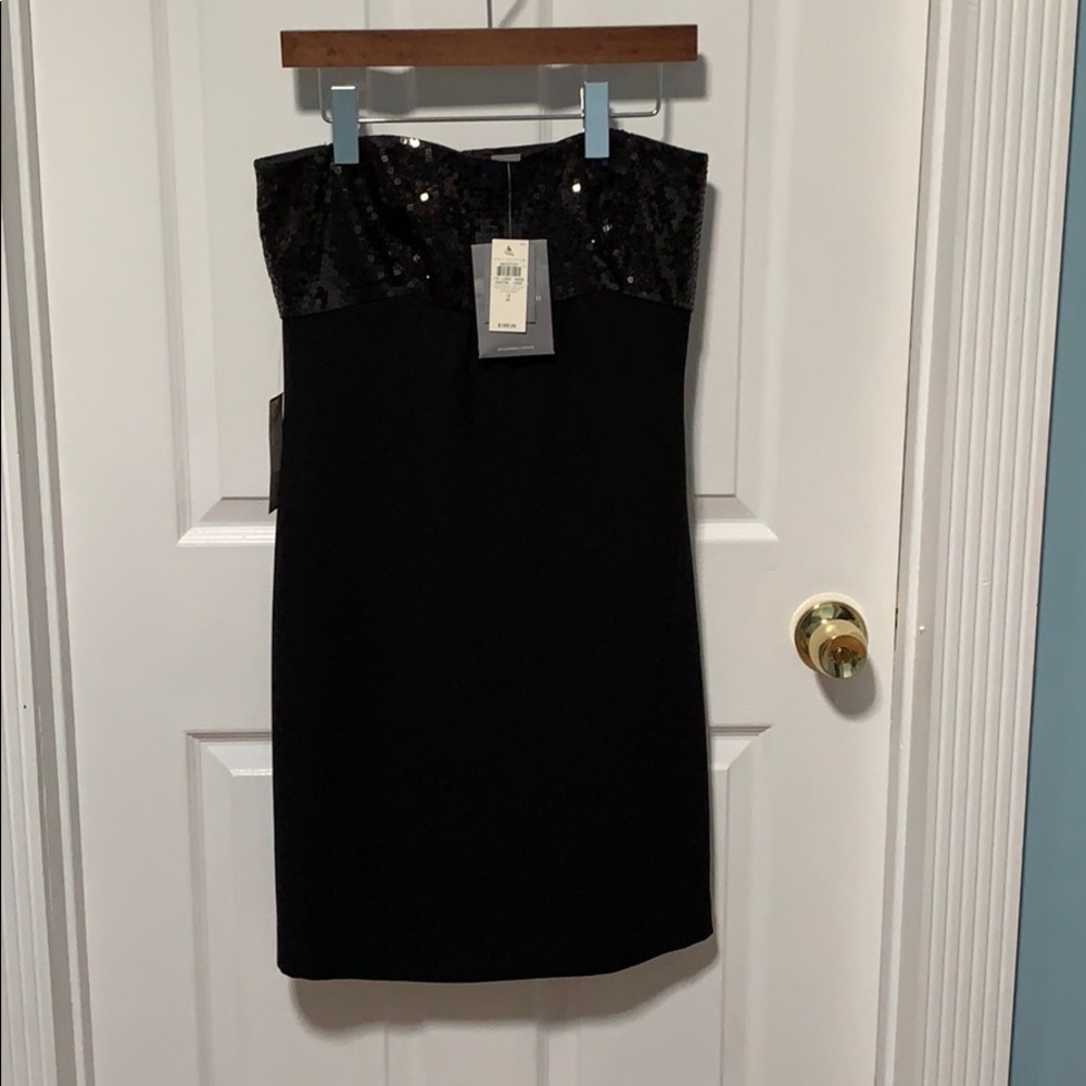 Black Ann Taylor cocktail dress